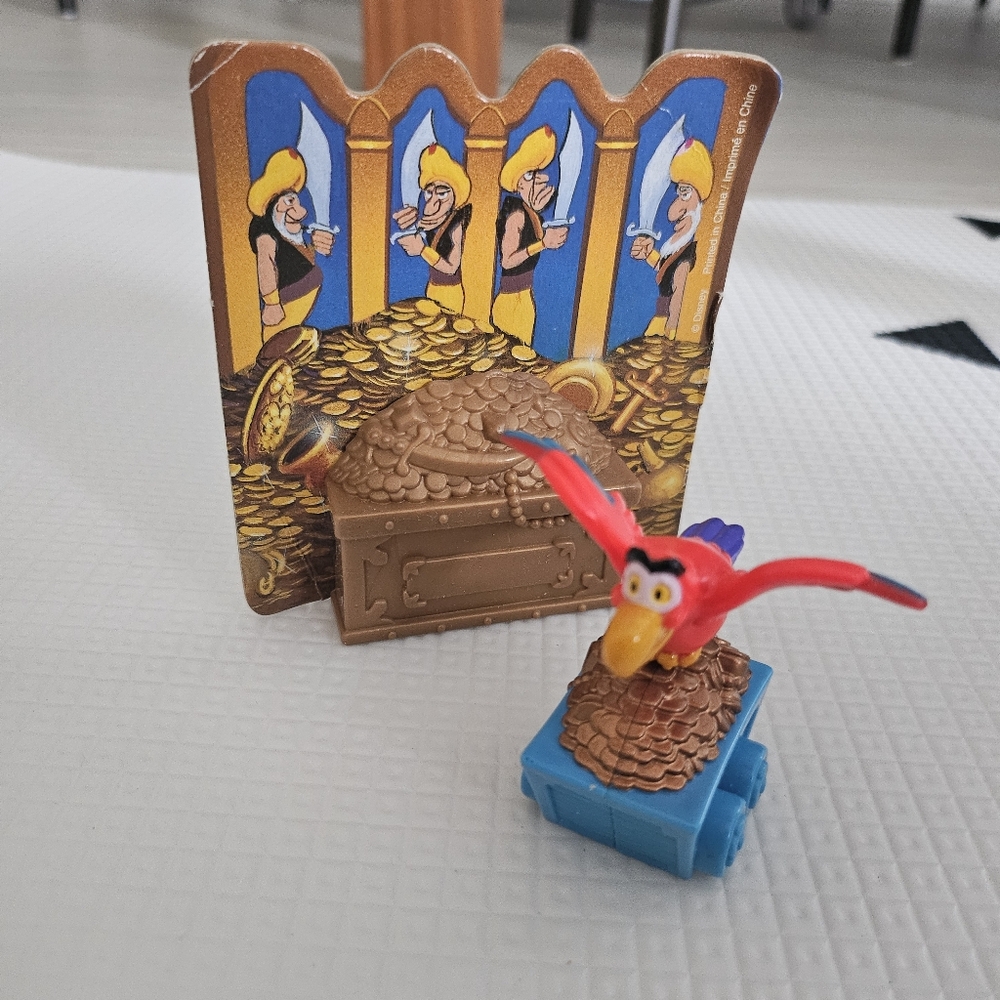 Colorful Bird Toy with Treasure Theme